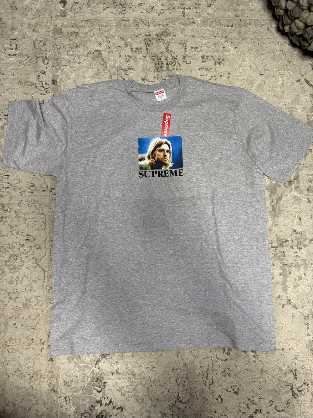 Supreme Kurt Cobain Gray T-Shirt New w/ Tag